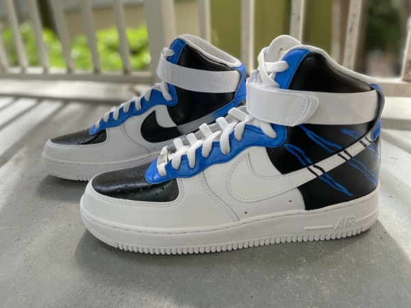 Big Kid Carolina Football Team Nike Air Force 1 '07 (Low/Mid/Hitop) - Image 5