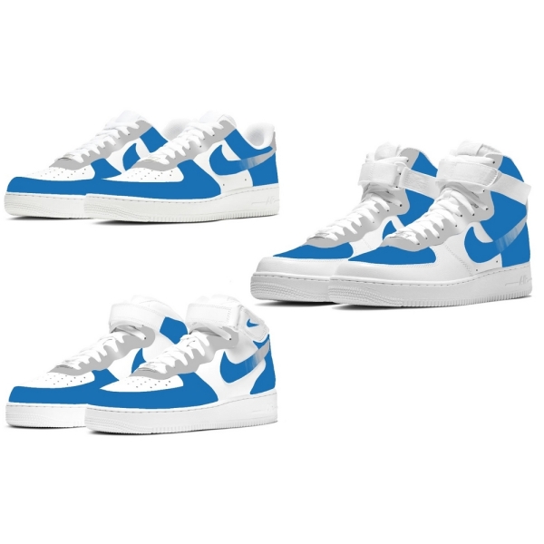 Detroit Football Team Nike Air Force 1 '07 Unisex Adult (Low/Mid/Hitop)
