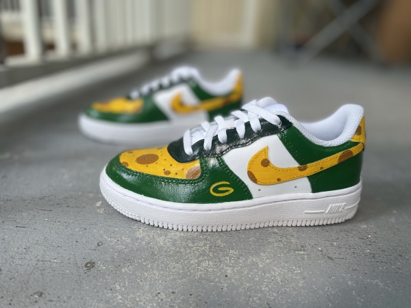 Green Bay Football Team Nike Air Force 1 '07 Unisex Adult (Low/Mid/Hitop) - Image 5