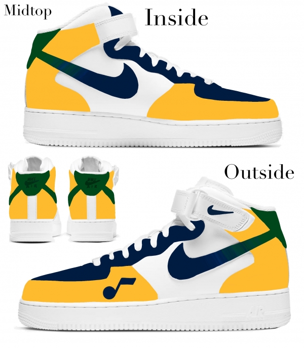 Little Kid Utah Basketball Team Nike Air Force 1 '07 (Low/Mid) - Image 4