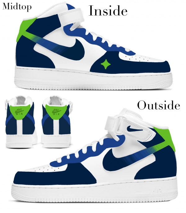 Little Kid Minnesota Basketball Team Nike Air Force 1 '07 (Low/Mid) - Image 4