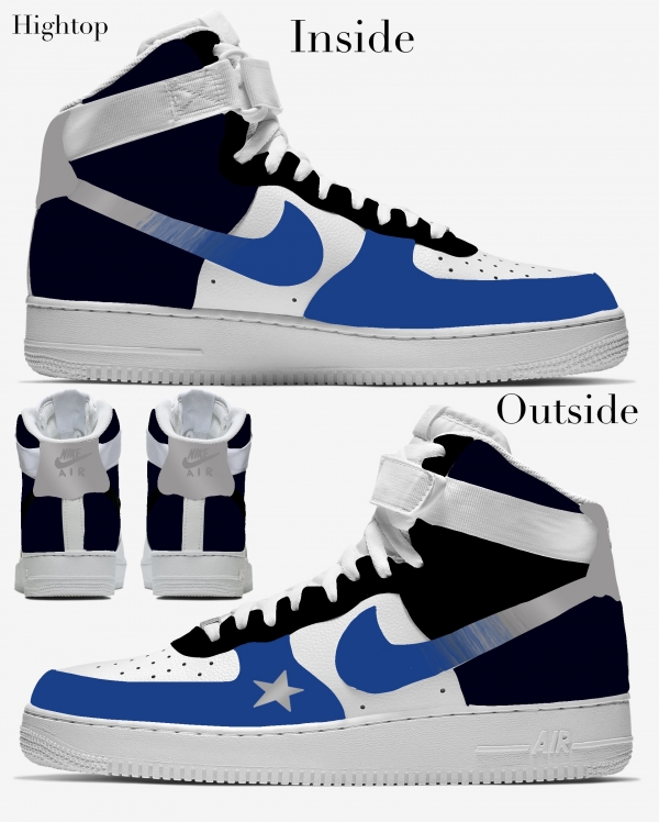 Orlando Basketball Team Nike Air Force 1 '07 Unisex Adult (Low/Mid/Hitop) - Image 4