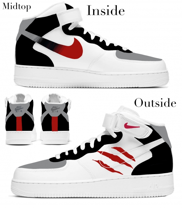 Toronto Basketball Team Nike Air Force 1 '07 Unisex Adult (Low/Mid/Hitop) - Image 3
