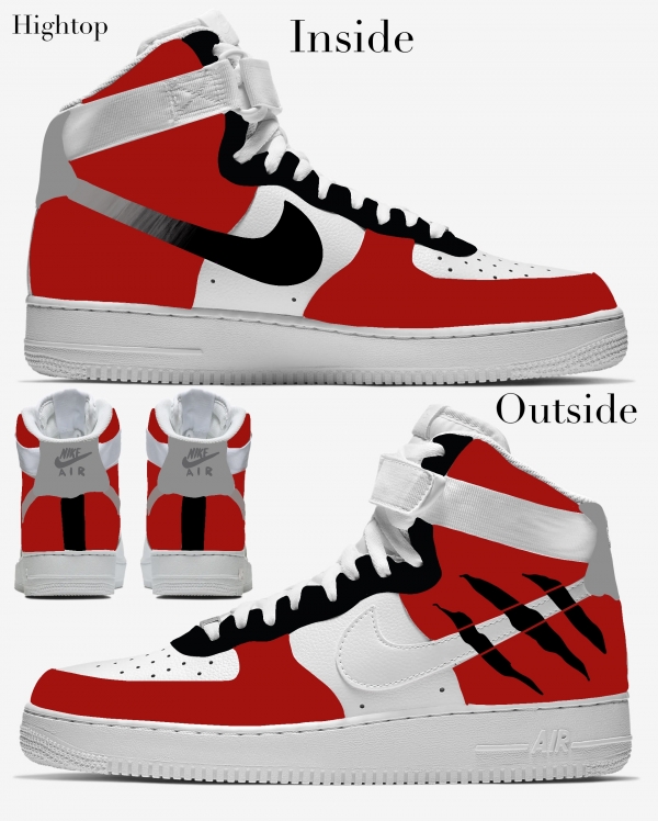 Toronto Basketball Team Nike Air Force 1 '07 Unisex Adult (Low/Mid/Hitop) - Image 4