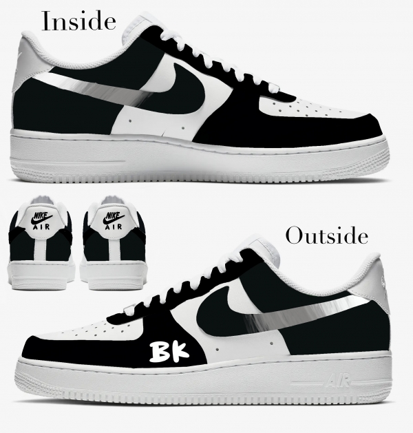 Brooklyn Basketball Team Nike Air Force 1 '07 Unisex Adult (Low/Mid/Hitop) - Image 2