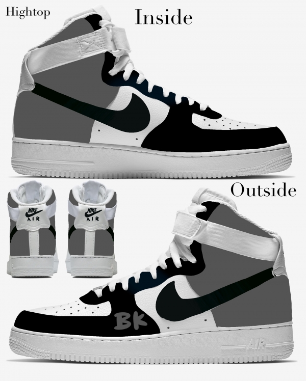 Brooklyn Basketball Team Nike Air Force 1 '07 Unisex Adult (Low/Mid/Hitop) - Image 4