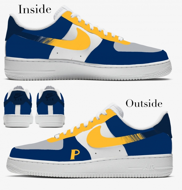 Indiana Basketball Team Nike Air Force 1 '07 Unisex Adult (Low/Mid/Hitop) - Image 2