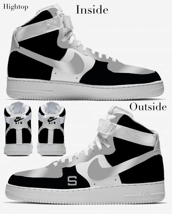 San Antonio Basketball Team Nike Air Force 1 '07 Unisex Adult (Low/Mid/Hitop) - Image 4