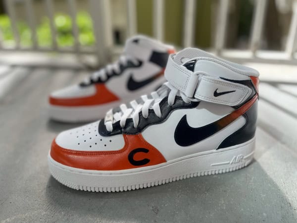 Chicago Football Team Nike Air Force 1 '07 Unisex Adult (Low/Mid/Hitop) - Image 6