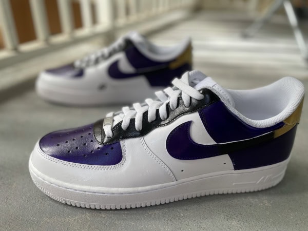 Baltimore Football Team Nike Air Force 1 '07 Unisex Adult (Low/Mid/Hitop) - Image 6