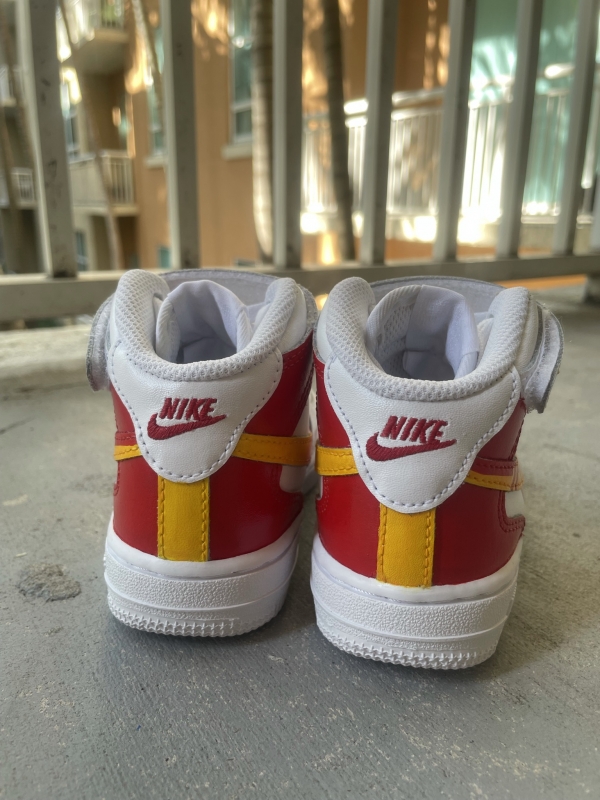 Kansas City Football Team Nike Air Force 1 '07 Unisex Adult (Low/Mid/Hitop) - Image 7