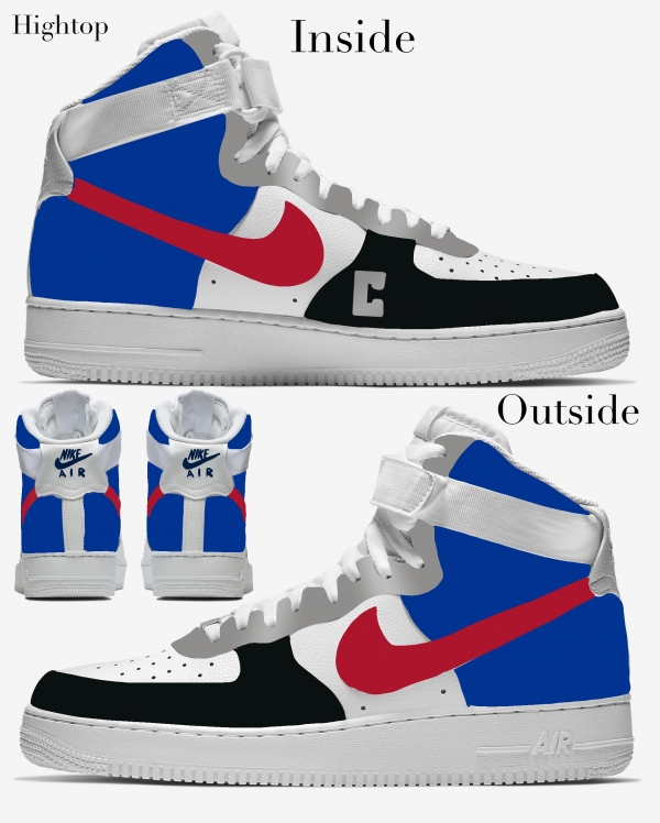 Los Angeles Basketball Team Nike Air Force 1 '07 Unisex Adult (Low/Mid/Hitop) - Image 2