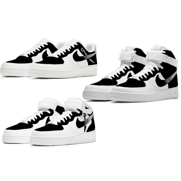 Las Vegas Football Team Nike Air Force 1 '07 Unisex Adult (Low/Mid/Hitop)