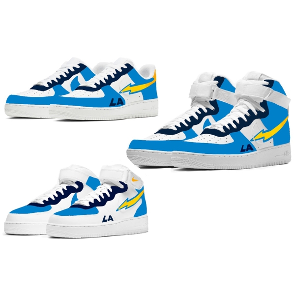 Los Angeles Football Team Nike Air Force 1 '07 Unisex Adult (Low/Mid/Hitop)