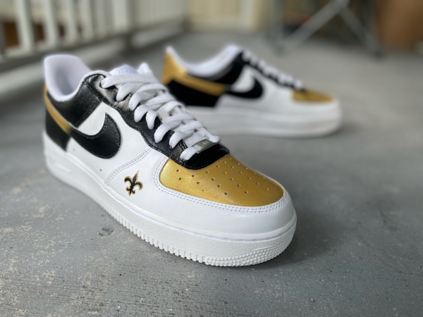 New Orleans Football Team Nike Air Force 1 '07 Unisex Adult (Low/Mid/Hitop) - Image 5