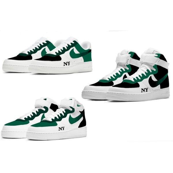 New York Football Team Nike Air Force 1 '07 Unisex Adult (Low/Mid/Hitop)