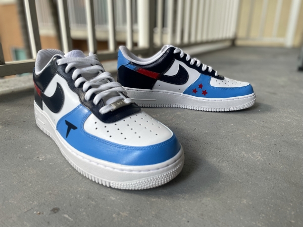 Big Kid Tennessee Football Team Nike Air Force 1 '07 (Low/Mid/Hitop) - Image 5