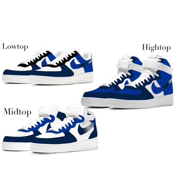 Dallas Basketball Team Nike Air Force 1 '07 Unisex Adult (Low/Mid/Hitop)