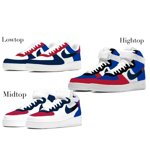 Detroit Basketball Team Nike Air Force 1 '07 Unisex Adult (Low/Mid/Hitop)