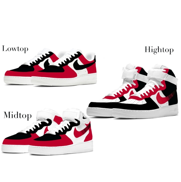 Portland Basketball Team Nike Air Force 1 '07 Unisex Adult (Low/Mid/Hitop)