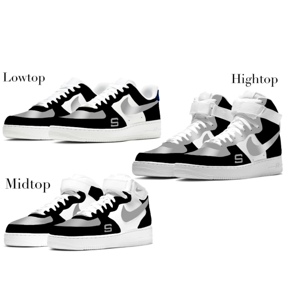 San Antonio Basketball Team Nike Air Force 1 '07 Unisex Adult (Low/Mid/Hitop)