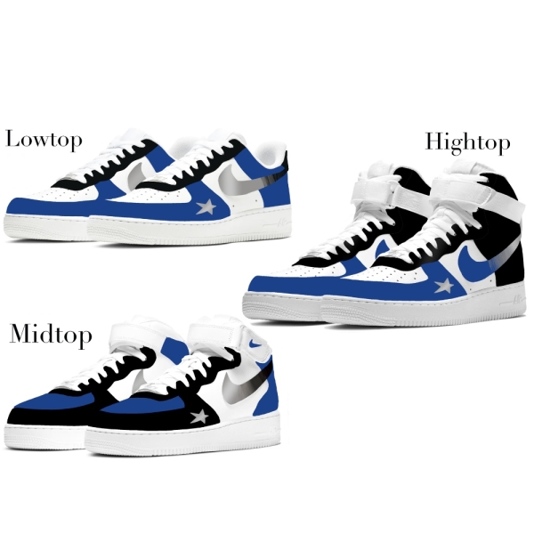 Orlando Basketball Team Nike Air Force 1 '07 Unisex Adult (Low/Mid/Hitop)