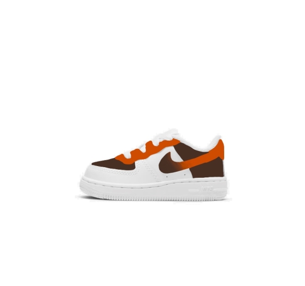 Baby Cleveland Football Team Nike Air Force 1 '07 (Lowtop)