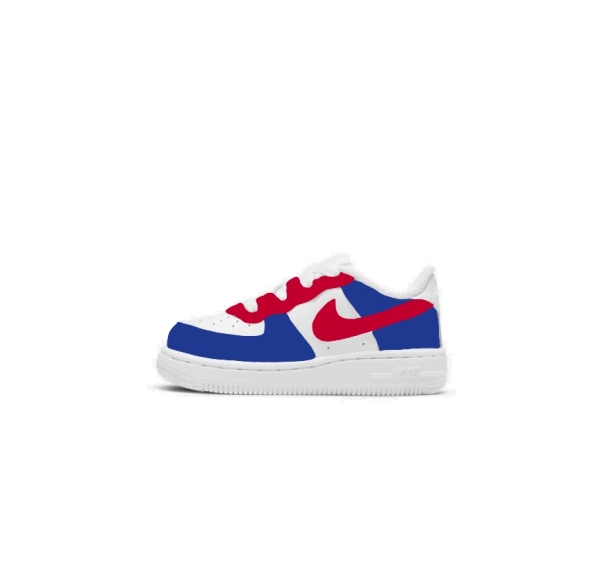 Baby Buffalo Football Team Nike Air Force 1 '07 (Lowtop)