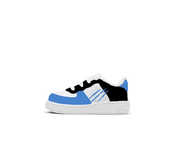 Baby Carolina Football Team Nike Air Force 1 '07 (Lowtop)