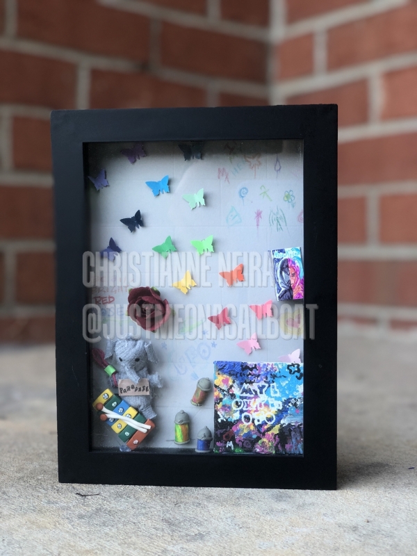 Mylo Xyloto Inspired Shadowbox
