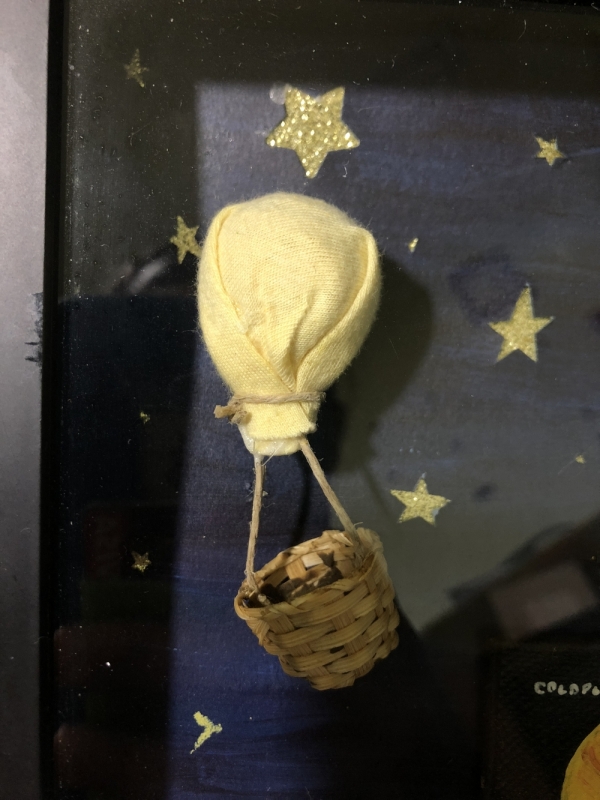 Parachutes Inspired Shadowbox - Image 3
