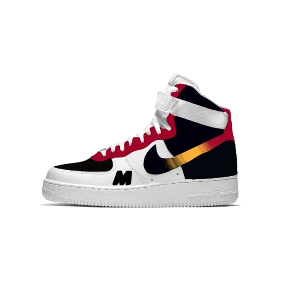 Big Kid Miami Basketball Team Nike Air Force 1 '07 (Low/Mid/Hitop)