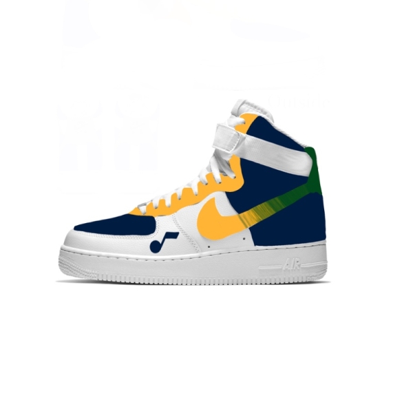 Big Kid Utah Basketball Team Nike Air Force 1 '07 (Low/Mid/Hitop)