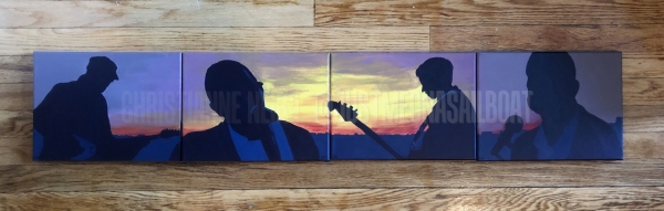 Coldplay - Sunrise (Canvas Print)