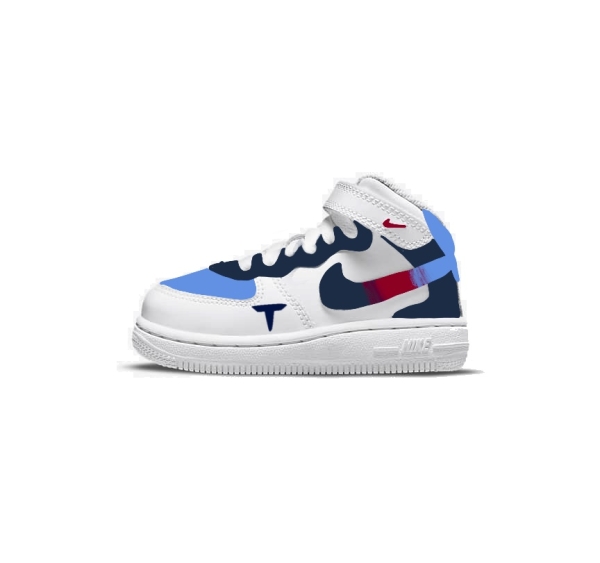Little Kid Tennessee Football Team Nike Air Force 1 '07 (Low/Mid)