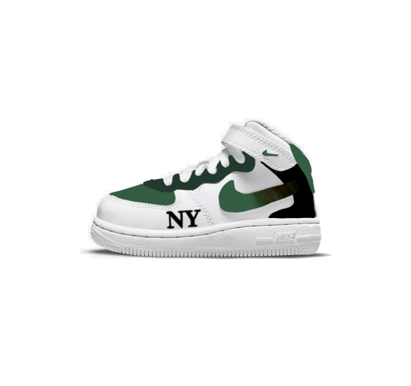 Little Kid New York Football Team Nike Air Force 1 '07 (Low/Mid)
