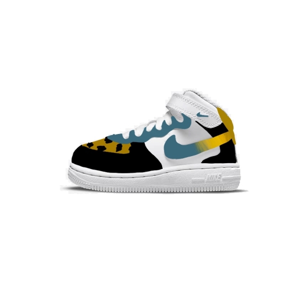 Little Kid Jacksonville Football Team Nike Air Force 1 '07 (Low/Mid)