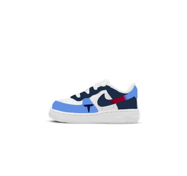 Little Kid Tennessee Football Team Nike Air Force 1 '07 (Low/Mid) - Image 2