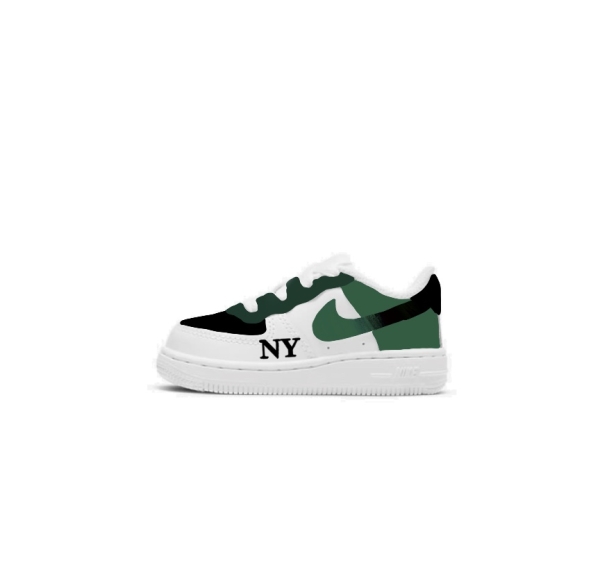 Baby New York Football Team Nike Air Force 1 '07 (Lowtop)
