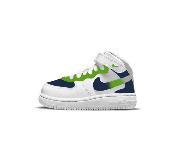 Little Kid Seattle Football Team Nike Air Force 1 '07 (Low/Mid)