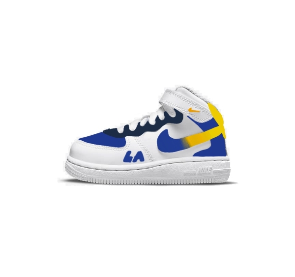 Little Kid Los Angeles Football Team Nike Air Force 1 '07 (Low/Mid)