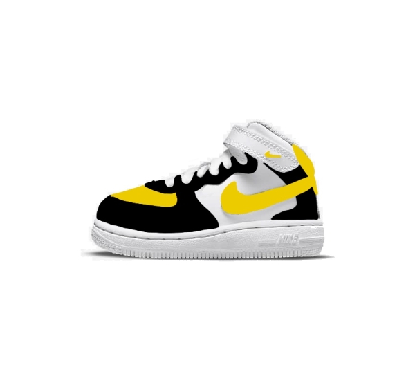 Little Kid Pittsburgh Football Team Nike Air Force 1 '07 (Low/Mid)
