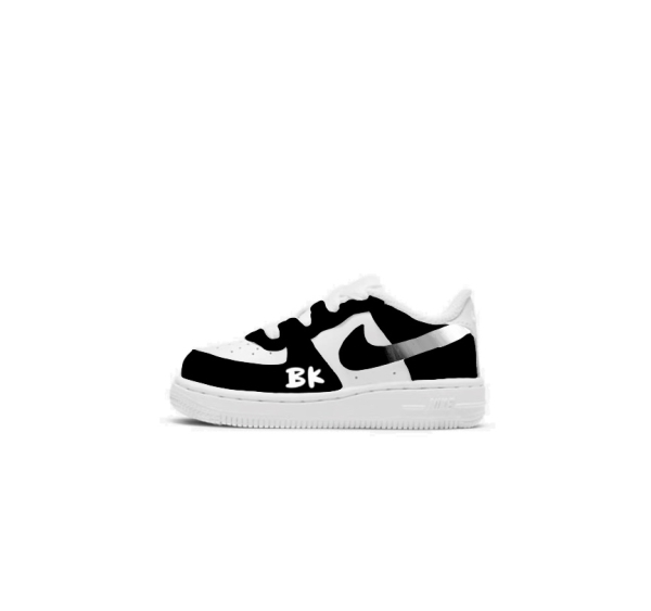 Baby Brooklyn Basketball Team Nike Air Force 1 '07 (Lowtop)