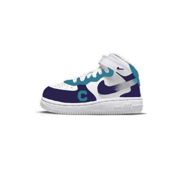 Big Kid Charlotte Basketball Team Nike Air Force 1 '07 (Low/Mid/Hitop) - Image 2