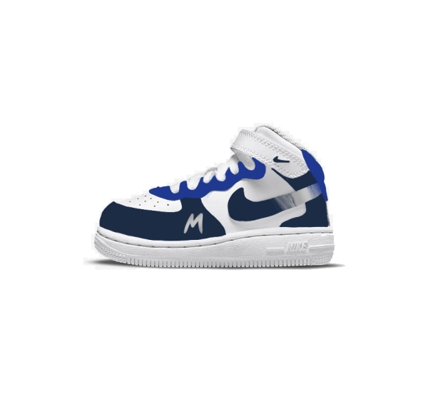 Big Kid Dallas Basketball Team Nike Air Force 1 '07 (Low/Mid/Hitop) - Image 3
