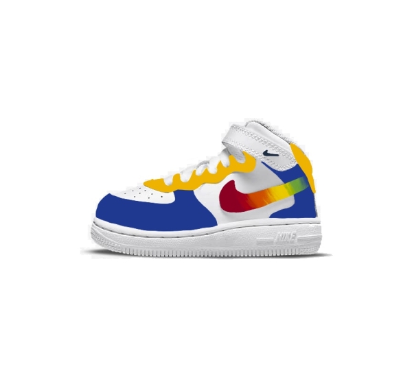 Big Kid Denver Basketball Team Nike Air Force 1 '07 (Low/Mid/Hitop) - Image 2