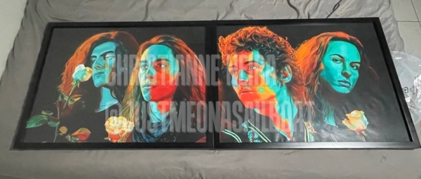 Greta Van Fleet Colored Pencil Portraits (Original) - Image 4