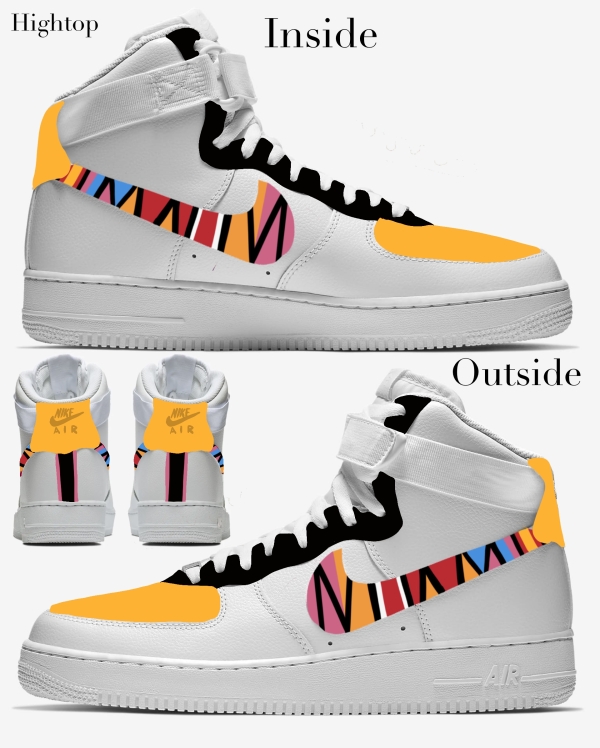 Miami Basketball Team City Nike Air Force 1 '07 Unisex Adult (Low/Mid/Hitop) - Image 4