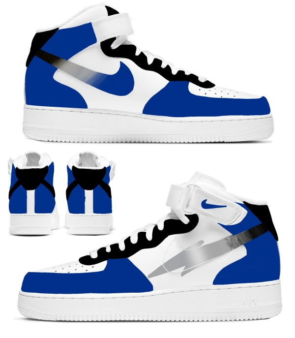 Tampa Bay Hockey Team Nike Air Force 1 '07 Unisex Adult (Low/Mid/Hitop) - Image 3