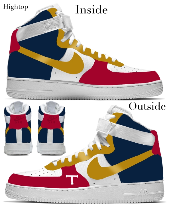 Minnesota Baseball Team Nike Air Force 1 ‘07 Unisex Adult (Low/Mid/Hitop) - Image 4
